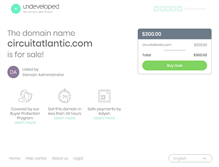 Tablet Screenshot of circuitatlantic.com
